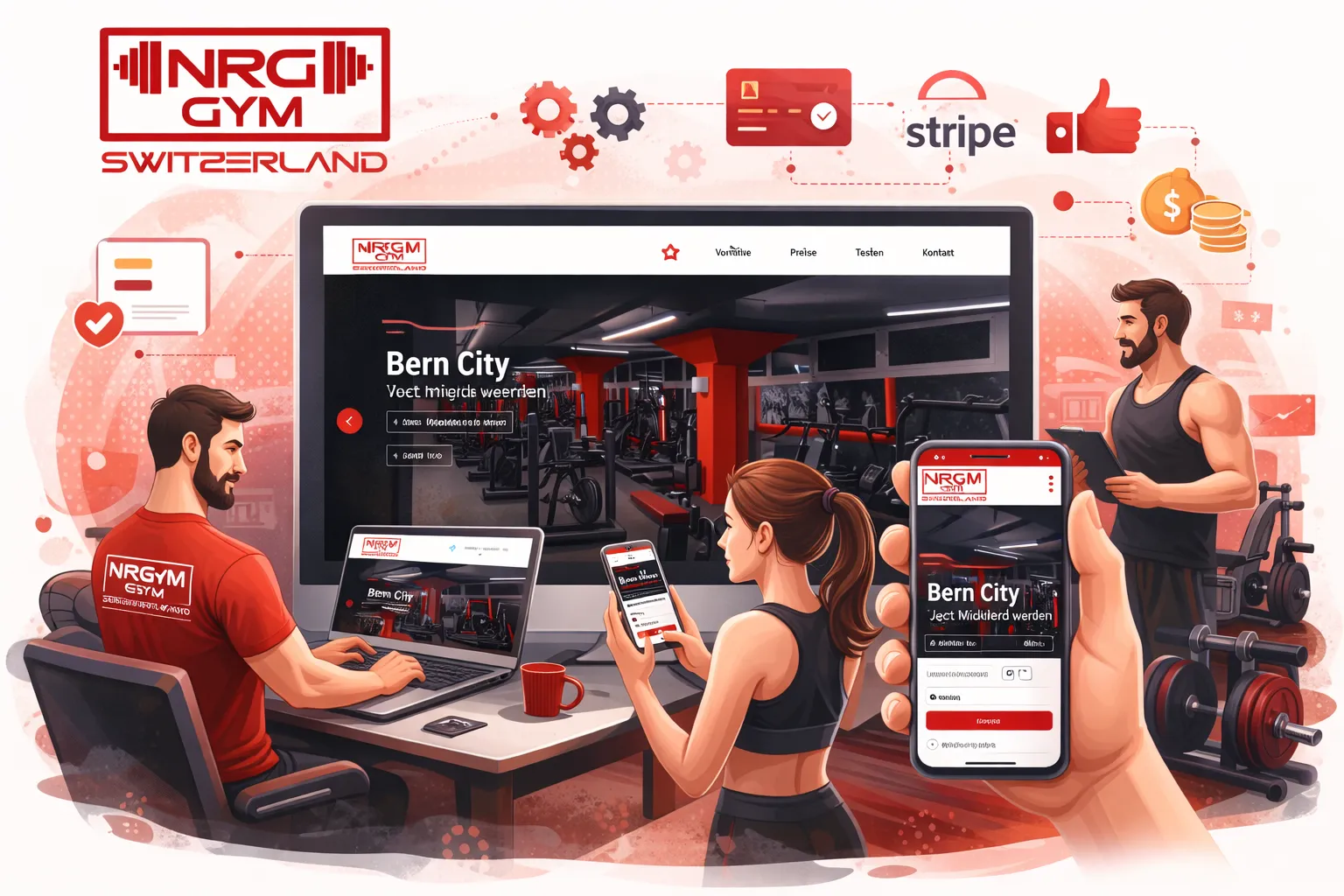 NRG Gym Projektansicht